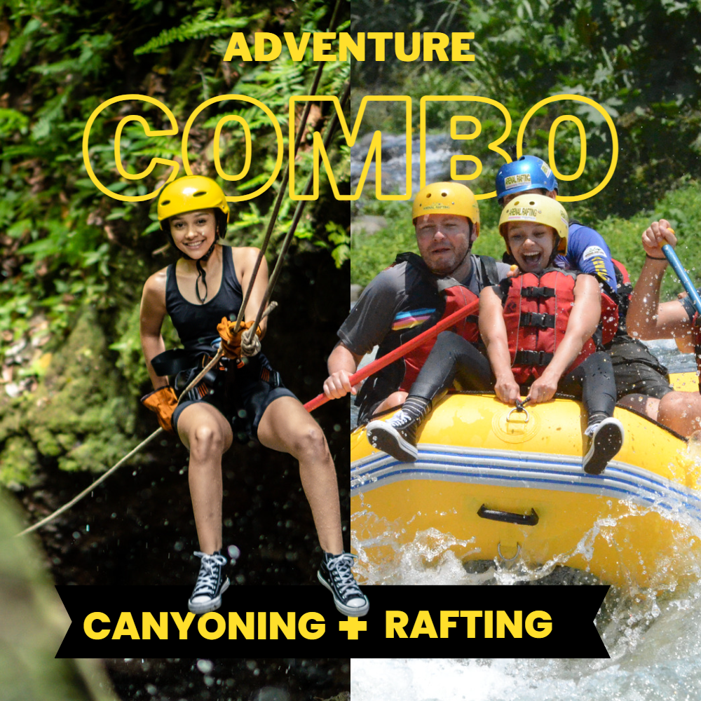 Adventure Combo Canyoning and Rafting