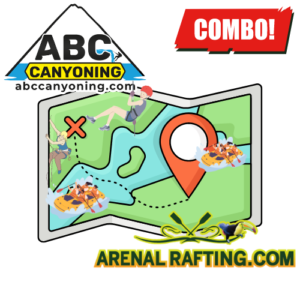 Combo Canyoning and Arenal Rafting